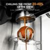 A03F-For Coffee For Espresso Accessories Espresso Cooling Ball Stainless Steel 2Pcs Cool Down Ice Ball Brew Extract Chilling Too