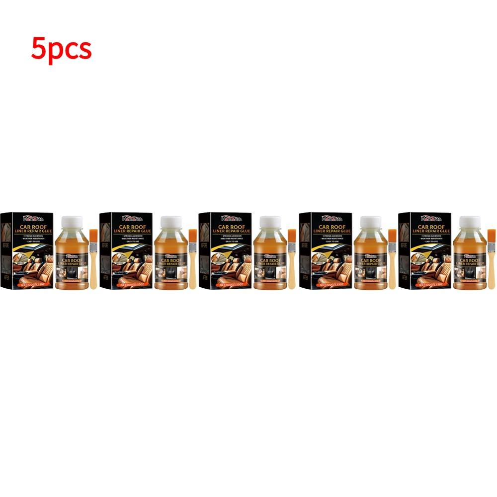100ml Instant Adhesive Bonding Glue Car Interior Roof Liner Repair Glue Car Inside Roof Cloth Repair Leather Polyester Liquid