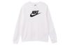 Sportswear Club Fleece Women's Logo Crew-Neck Sweatshirt White DQ5833-100