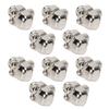 200 Sets Skull Rivets     Butiful Fashionable Skull Stud Accessories for   Shoes Clothing Bags