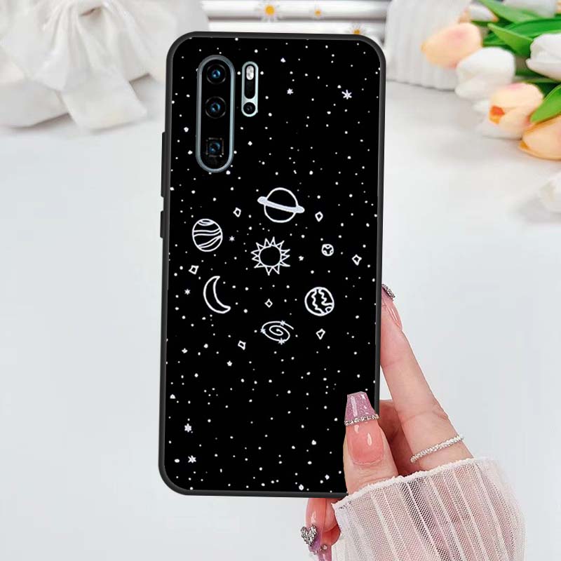 Aesthetic Space Stars Planet Case For Huawei Nova 5T 3i 7i 8i 11i 10 9 SE Y60 Y61 Y70 Y90 P20 P40 Lite P60 P30 Pro Cover