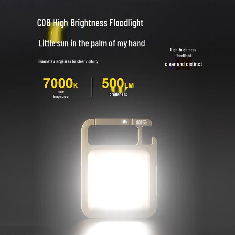 TAN XIAN ZHE Mini Rechargeable Keychain Work Light
