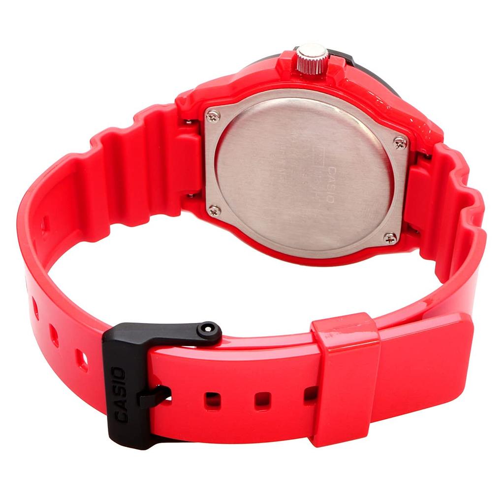 Casio Standard Quartz Watch MRW-200H-4BV / -200HC-4BV Men's Gloss Orange and Black / Black and Orange Overseas Model [Parallel Import]