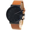Skagen Watch ANCHER SKW6359 Chronograph Black Dial Light Brown Leather Men's