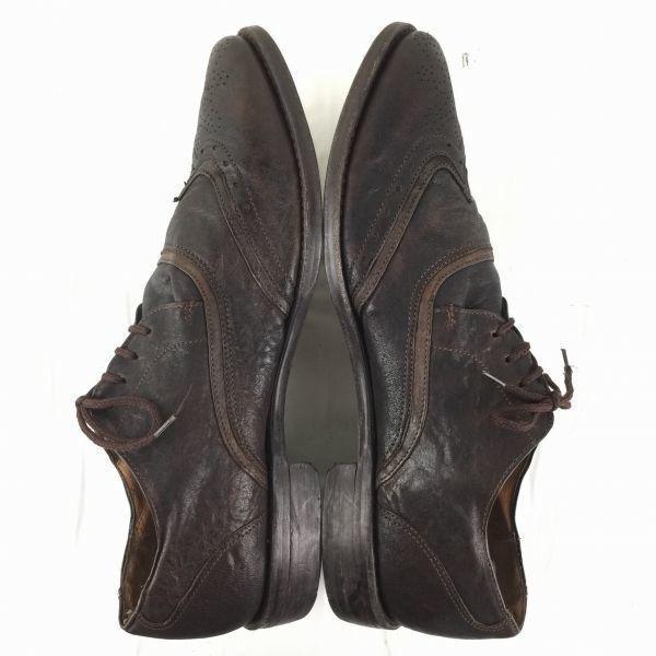 80s-90s Vintage Frye Wingtip Shoes Size 10.5D 28.0-28.5 Brown Men’s(USED)