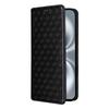 For iPhone 16 Plus Wallet Case Rhombus Imprinted Leather Phone Cover
