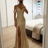 European Style Spring and Fall Spaghetti Strap Maxi Dress INS Casual Loose Fit Party