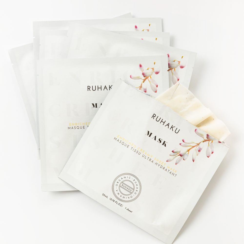 RUHAKU Getto Enrich Creamy Sheet Mask Joyful Share Kit (6 sheets)