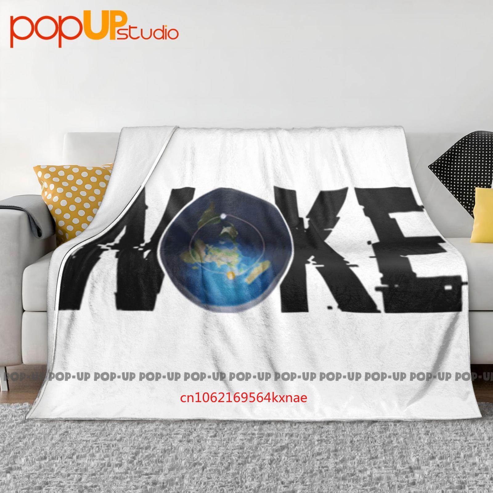 Woke Flat Earth Quote Ultra-Soft Blanket Quilt Winter Sofa Cover Bed Covers 30x40in