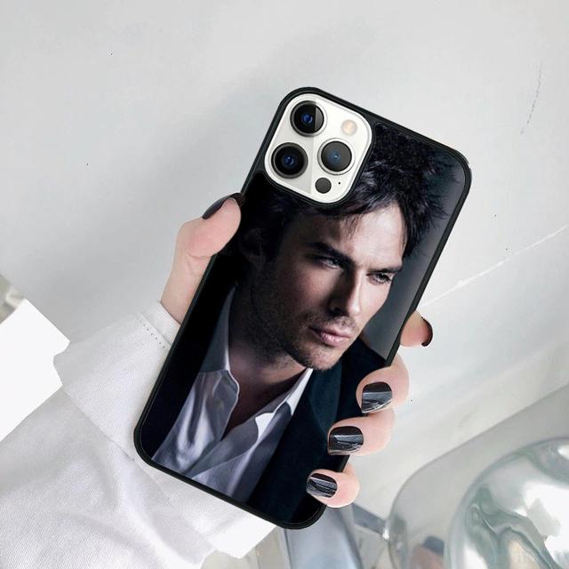 

Ian Somerhalder Vampire Diaries tvd Phone Case For iPhone 17 Air 11 12 13 15 16 14 Pro MAX Plus iPhone 13