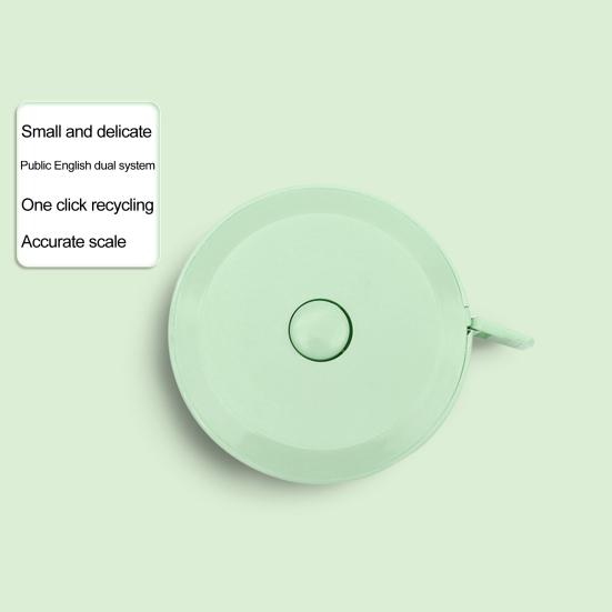 2Pcs 1.5M Soft Ruler Double Scale Standard Metric Soft Retractable Accurate Measurement Easy To Carry Women Body Measure Tapeline