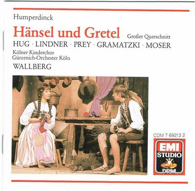 CD ENGELBERT HUMPERDINCK, HEINZ WALLBE - Hänsel Und Gretel CDM7692132 EMI DRM 1988 Netherland Soul/Funk Used