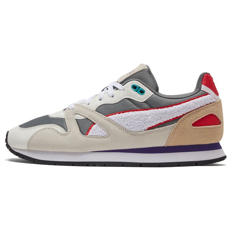 

Puma Mirage Fabric Круглый носок Шнуровка Амортизирующие Прочные Легкие Низкие Повседневные Кроссовки Женские серый 373931-02 35.5