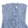 TIFICY Damenmode Lässig Sommer Frühling Streifendruck Ärmellos Hohe Taille Hosen Jumpsuits & Overalls