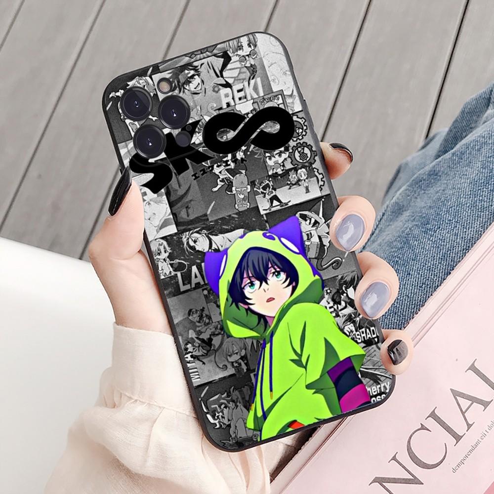 Anime SK8 the Infinity Phone Case For iPhone 15 14 11 12 13 Mini Pro XS Max Cover 6 7 8 Plus X XR SE 2020 Funda Shell
