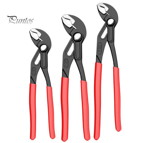 Nutverbindungszange mit ergonomischem Griff, hochhärtende, verstellbare Zange, V-Backen-Zunge, Wasserpumpen-Nutzange, Schraubenschlüssel
