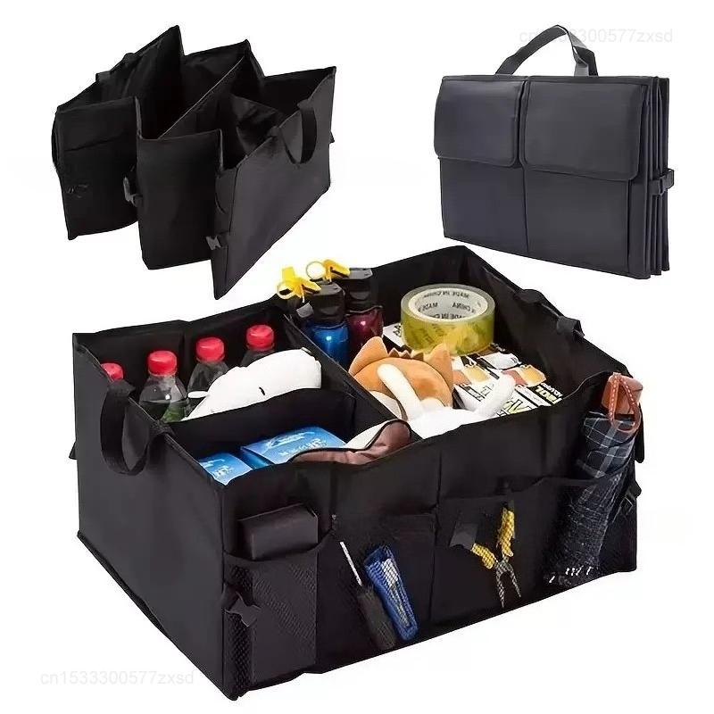 Large Capacity Car Storage Box Car Trunk Organizer Eco-Friendly Super Durable Collapsible Cargo Storage Tool Folding for Camping