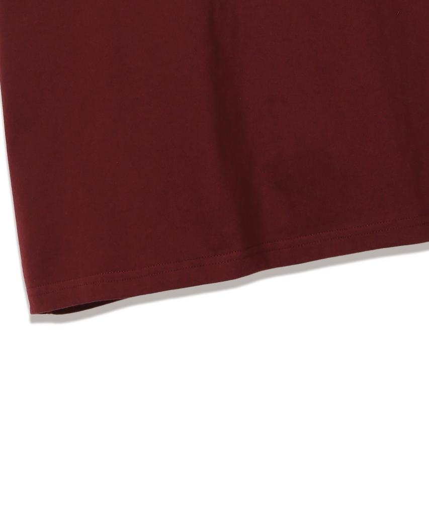 VANNWORKS 1992 Oversized Short Sleeve T-Shirt (Vs0099) Wine/White