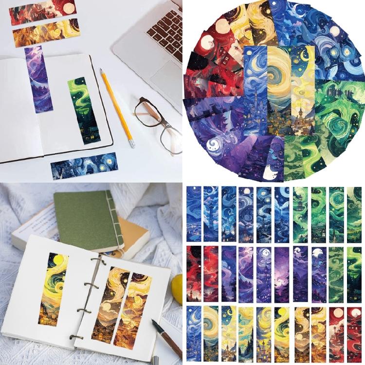 30Pcs Paper Bookmarks Gift for Teacher Student, Book Page Holder Book Page Mark for Book Lover Reader Writer Reading
