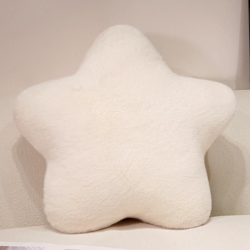Nordic Style Star Throw Pillow Plush Toy Pentagram Doll Home Sofa Pillow Cushion Girl Doll