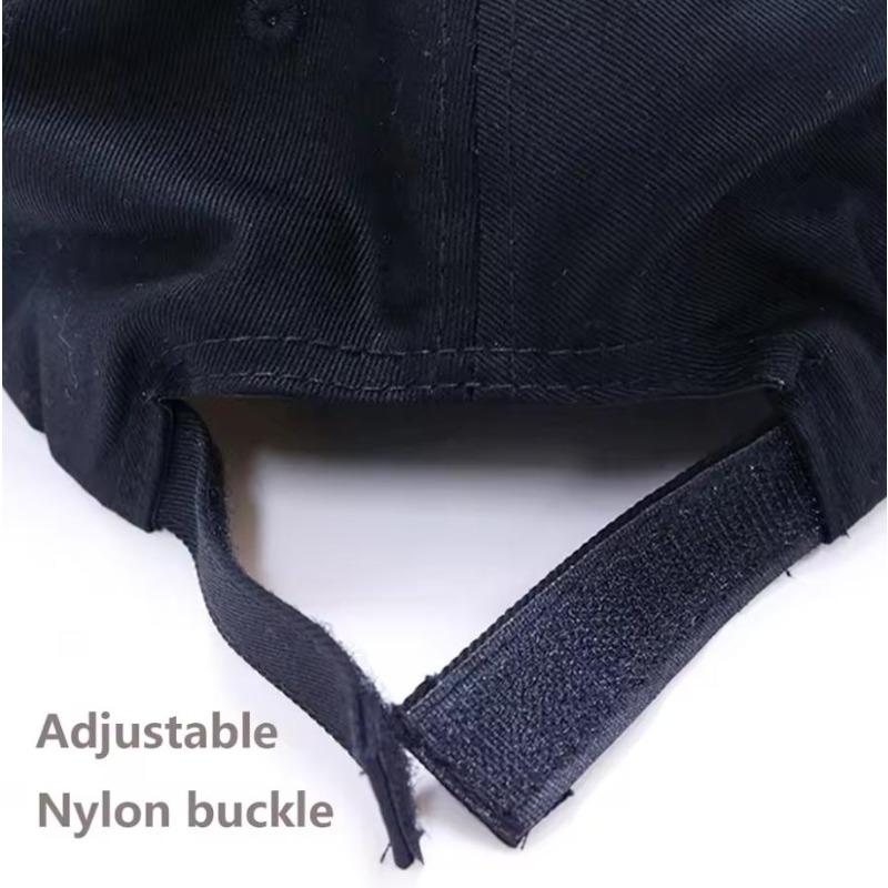 Unisex Foldable and Adjustable Cotton Wide Brim Baseball Hat for Summer UV Protection Ponytail Friendly Ideal for Hip Hop Street