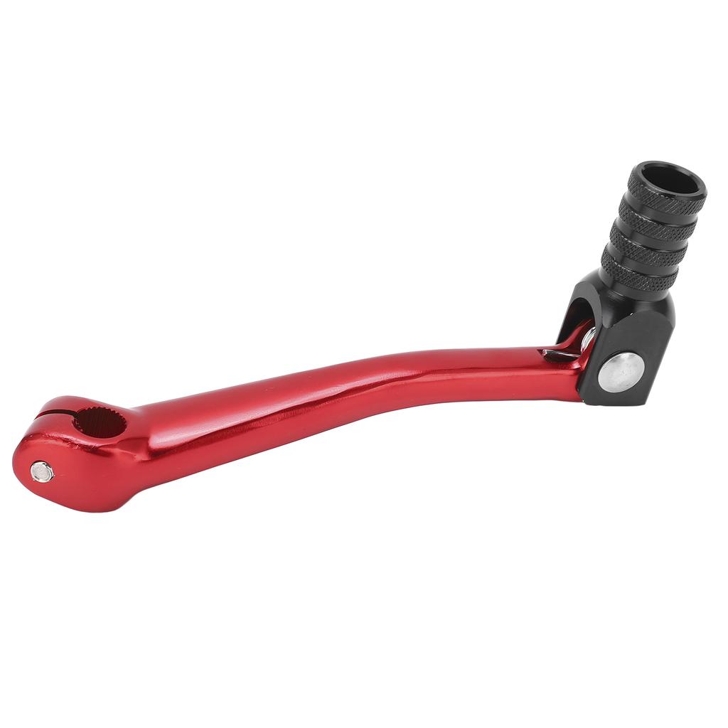 Motorcycle Kick Starter Lever Pedal Sensitive CNC Aluminium Universal Motorbike AccessoryRed