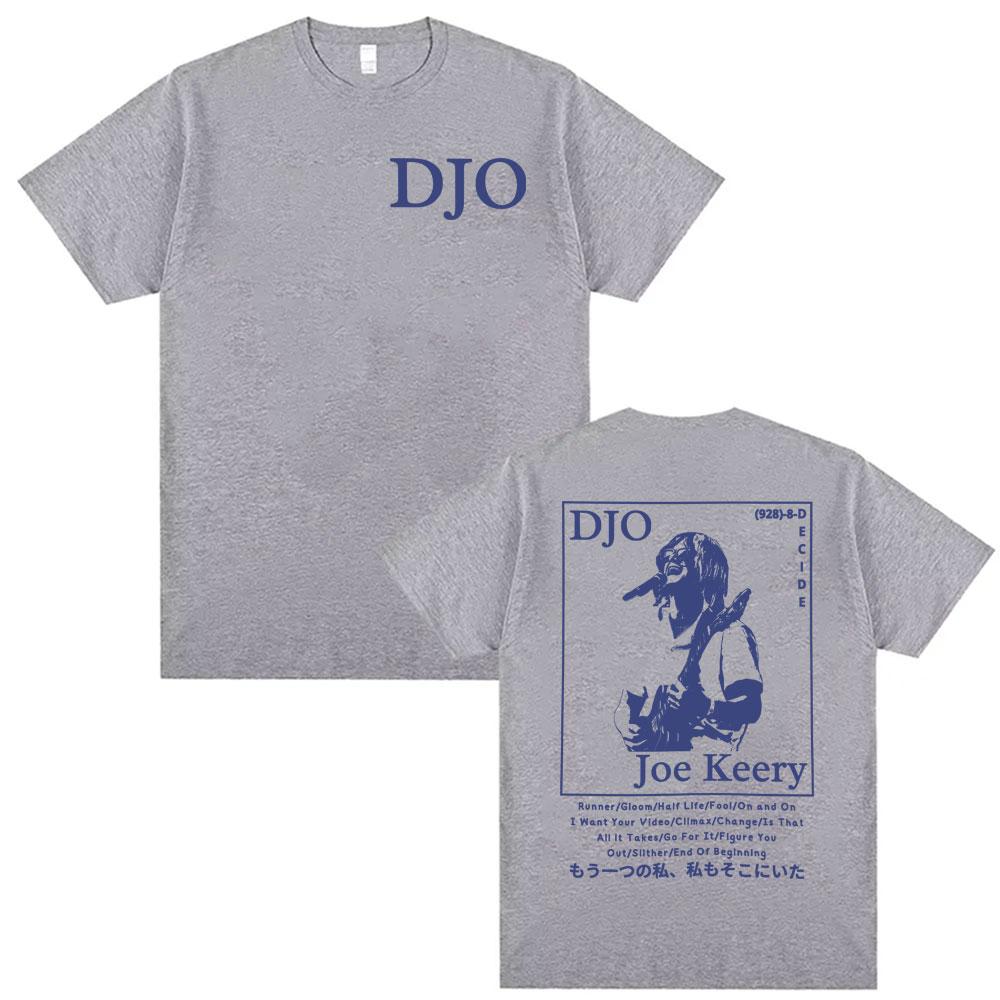 2026 Summer New Design DJO Joe Carey Pattern TShirt  HighQuality Fashion Casual Breathable Mens Roundneck Printed TShirt