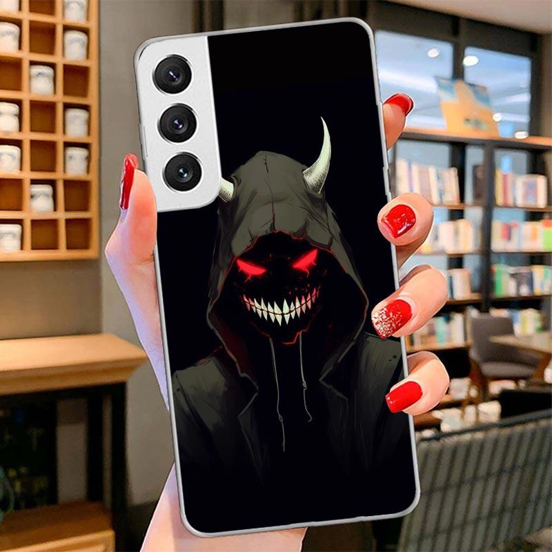 

Devil Bad Boy Anime Cover Phone Case For Samsung Galaxy S26 S25 Edge S24 Ultra S23 S22 Plus S21 S20 FE Soft Fundas Shell Galaxy Samsung S22 Plus