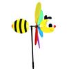 Six Colors Three-dimensional Windmill Cartoon Children Toys Home Garden Decoration Wind Spinner Whirligig Yard Decor