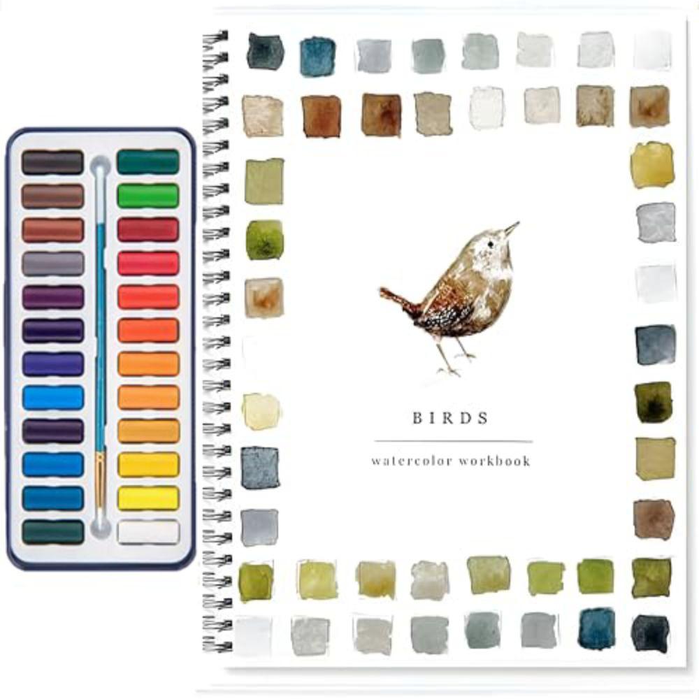 

Акварельний зошит для початківців із приладдям для малювання пензлем для дітей, дорослих і підлітків sock