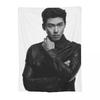 Coperta Kpop Hyun Bin Morbida Calda Coperta Plaid in Flanella per Letto Soggiorno Picnic Viaggio Casa Divano