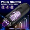 Automatic Male Masturbator With 3D Textured Sleeve 10 Thrusting Modes Adult Sex Toys For Men