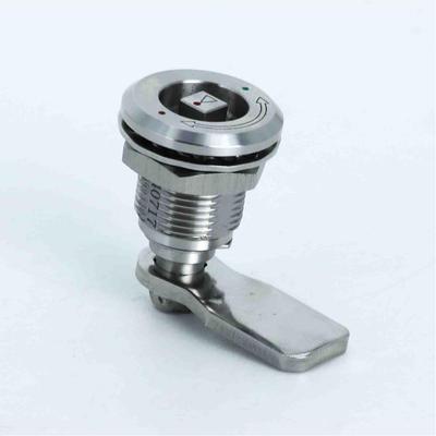 AISI 316  Railway Square 9 Indicator Compression Latch IP65  Cam Lock for Train Service Hatch Equipment Compartment Access Panel