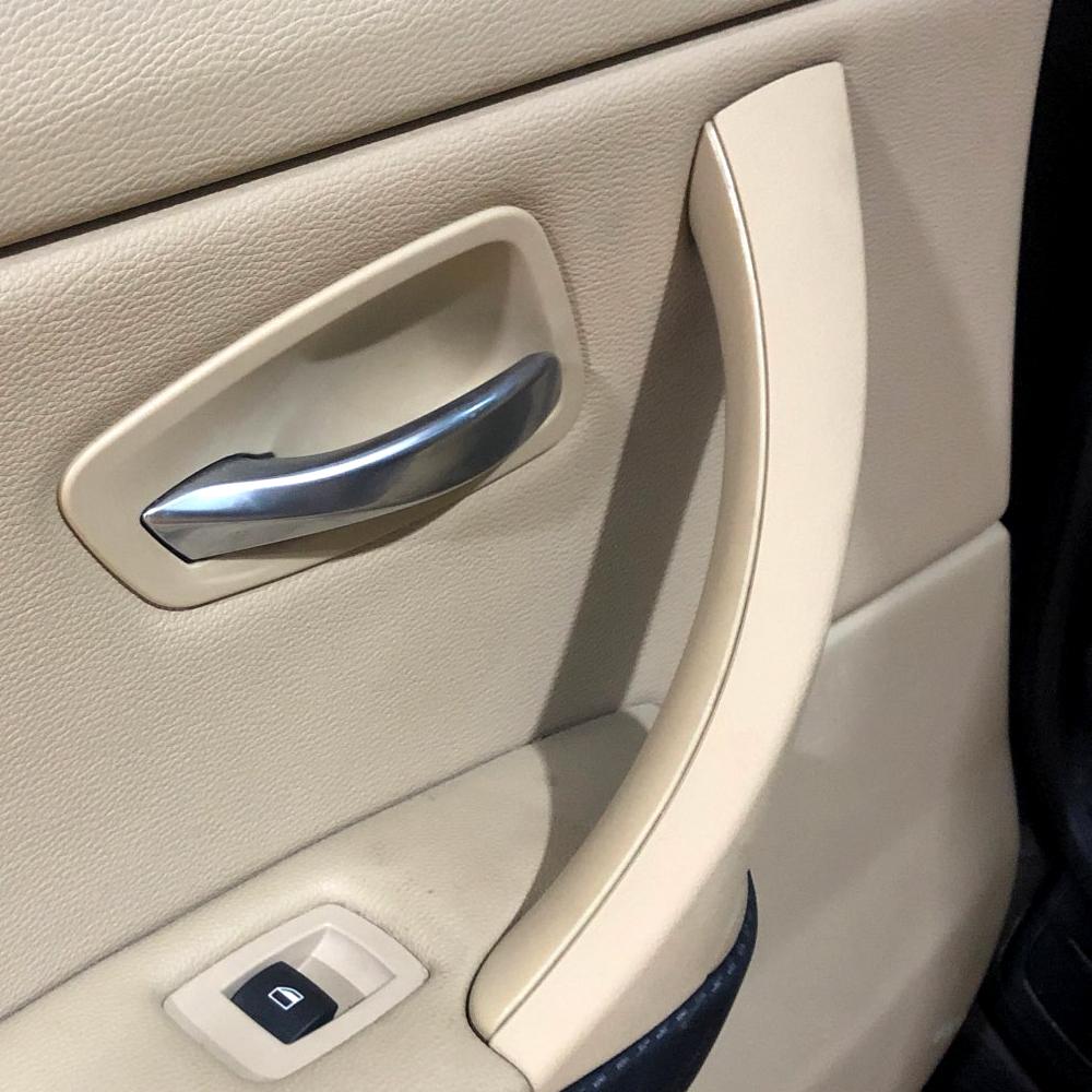 Upgraded Interior Door Pull Handle With Cover Trim Replacement For BMW 3 Series E90 E91 E92 316 318 320 325 328i 2004-2012