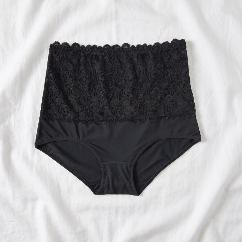 High Waist Lace Butt Lifter Briefs Shapewear Postpartum Body Shaper Lace Slimming Shapers  Lady