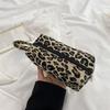 Leopard Print Makeup Bags Pillow Pen Bag High Quality WOMEN'S Large Capacity Pillow Bag Portable Storage Handbag Free Shipping