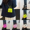 Solid Single Color Shoulder Crossbody Square Jelly Bags Women Fashion Gifts