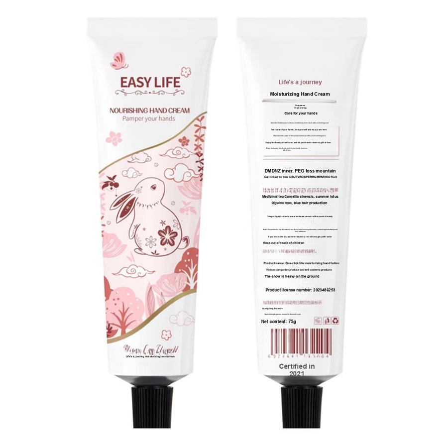 5 шт. Увлажняющий крем для рук Life Water Ripple, оригинальный, осенний, увлажняющий, омолаживающий, восстанавливающий, гидратирующий, подарок 75g розовый