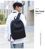 Mochila Universitaria Estilo Japonés – Unisex, Diseño Simple, Bolsa de Viaje para Ordenador con Logo