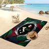 Italy Football Print Beach Towel Quick Dry Super Absorbent Soft Bath Towel for Swimming Beach Travel Fan Souvenir Gift