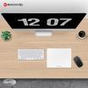 EXCO Glass Mouse Pad, Gaming Solid Color Mouse Pad, Hard Keyboard Desk Mat, Photovoltaic Computer Office Laptop Small Pad 250*200mm White 0178