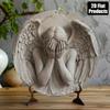 Weeping Angel Iron Wall Art Bar Cafe Home Office Decor Party Gothic Gift