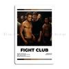 Fight Club Poster Cinematografico Moderno Alternativo Pittura su Targa Metallica Targhetta da Parete per Club Segno di Latta Personalizzato Poster per Garage