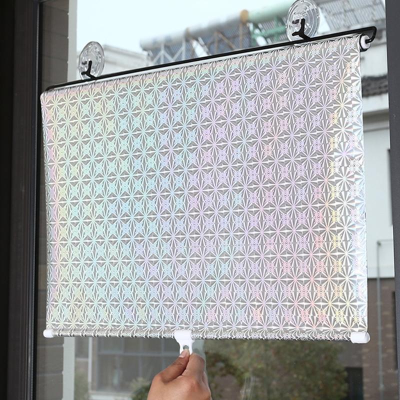 Auto Front Window Sunshade Extendable Foldable with PVC Material Blocks Harmful Rays Simple Installs for Most Vehicles
