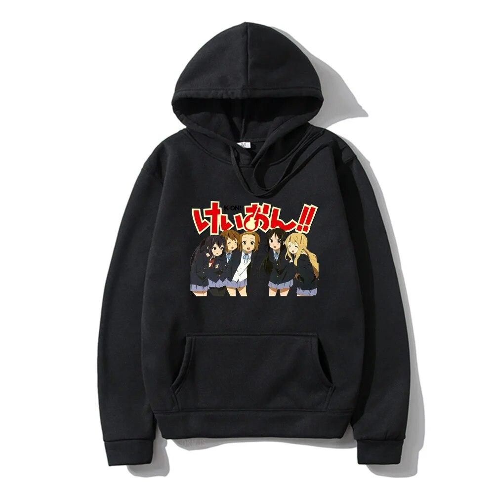 New Arrival K-ON 2D Unisex Hoodie printing Casual Fashion hall-match Hoodie Harajuku style Autumn Winter Unisex Street Clothes