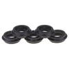 Car Engine Oil Cooler Outlet Pipe Seal Plastic Black Fuel Oil Seal Pipe For Range Rover Lr030593