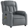 VidaXL Reclining Massage Armchair, Chair with Footrest, Seat with Backrest and Armrests Living Room, Modern, 373570