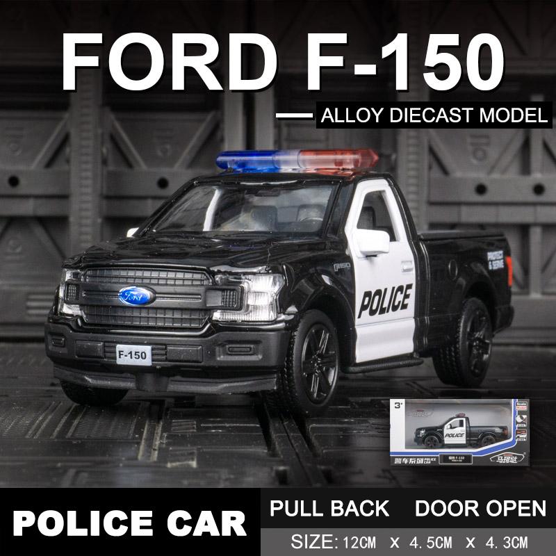 1/36 Police Car Series Alloy Diecast Models Car Toy For Gifts Collections Decorations