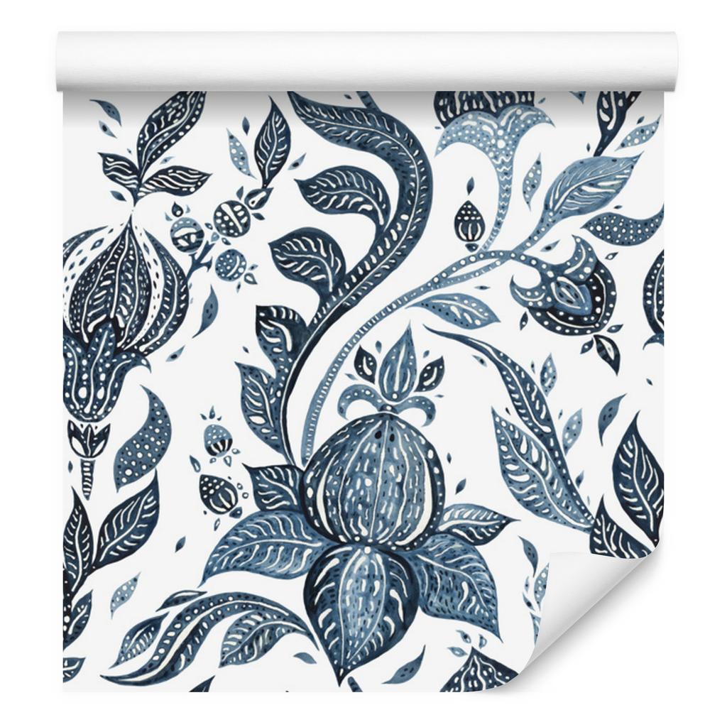 Abstract Flowers Wallpaper in Watercolor Style for Living Room and Bedroom 50x1000