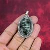 Seraphinite Pendant, 925 Solid Sterling Silver Pendant Handmade Gemstone Jewelry, Gifts For Wife Brand New Pendant
